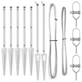 slupki-ogrodzeniowe-7-pcs-srebrny-o32mm-100-cm