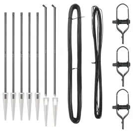 slupki-ogrodzeniowe-7-pcs-szary-o32mm-170-cm-stal-galwanizowana