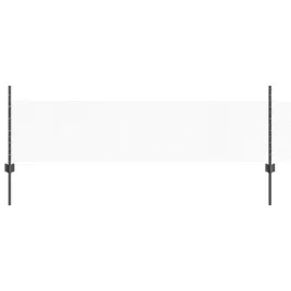 ogrodzenie-z-slupkami-szary-05-x-10-m-stal
