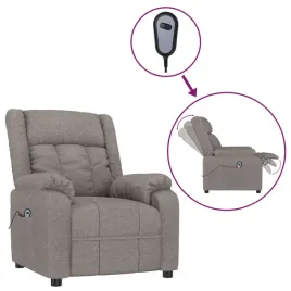 elektryczny-fotel-rozkladany-kolor-taupe-obity-tkanina