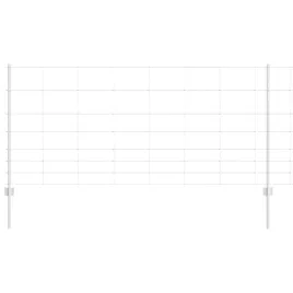 ogrodzenie-z-slupkami-srebrny-1-x-100-m-stal