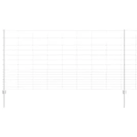 ogrodzenie-z-slupkami-srebrny-1-2-x-25-m-stal