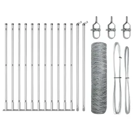 ogrodzenie-z-slupkami-srebrny-05-x-25-m-stal-pokryta-pcv