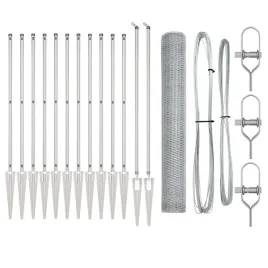 ogrodzenie-z-slupkami-srebrny-1-2-x-25-m-stal-pokryta-pcv