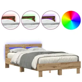 ramka-lozka-dab-artisan-120-x-190-cm-material-drewnopochodny