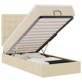 lozko-otomana-z-materacem-kremowe-100x200-cm-tkanina