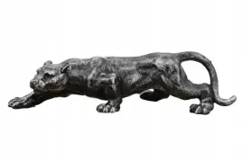 zeliwna-srebrna-dzika-pantera-puma-figura-rzezba-z-zeliwa-ozdoba