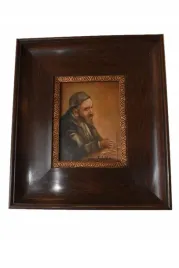 zyd-z-pieniedzmi-stary-obraz-olejny-na-szczescie-dobrobyt-dekoracja
