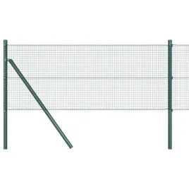 ogrodzenie-z-slupkami-zielony-05-x-25-m-stal