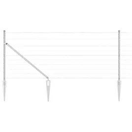 ogrodzenie-pastwiskowe-srebrny-50-x-1-m-stal-galwanizowana