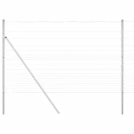 ogrodzenie-pastwiskowe-srebrny-50-x-1-5-m-stal-galwanizowana