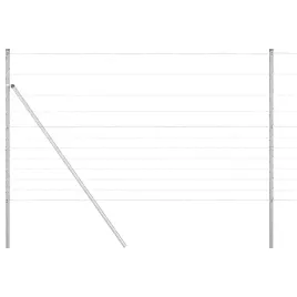 ogrodzenie-pastwiskowe-srebrny-50-x-1-4-m-stal-galwanizowana