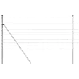 ogrodzenie-pastwiskowe-srebrny-50-x-1-m-stal-galwanizowana