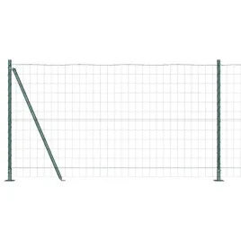 ogrodzenie-z-slupkami-zielony-1-2-x-10-m-stal