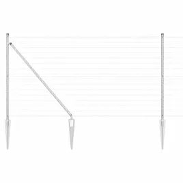 ogrodzenie-z-slupkami-srebrny-1-2-x-10-m-stal