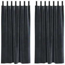 zaslony-z-zaslonami-2-pcs-ciemno-szary-140-x-175-cm-aksamit