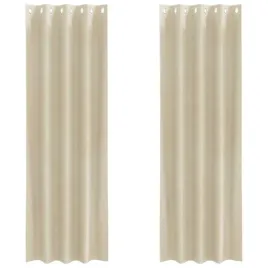 zaslony-z-zaslonami-2-pcs-kremowy-140-x-245-cm-aksamit