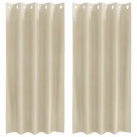 zaslony-z-zaslonami-2-pcs-kremowy-140-x-175-cm-aksamit