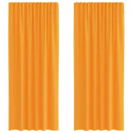 zaslony-woalowe-z-kieszeniami-na-drazek-2-szt-pomaranczowe