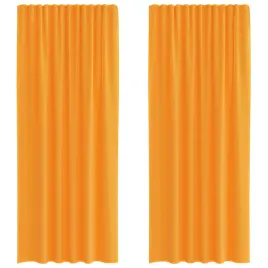 zaslony-woalowe-z-kieszeniami-na-drazek-2-szt-pomaranczowe