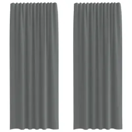 zaslony-woalowe-z-kieszeniami-na-drazek-2-szt-ciemnoszary
