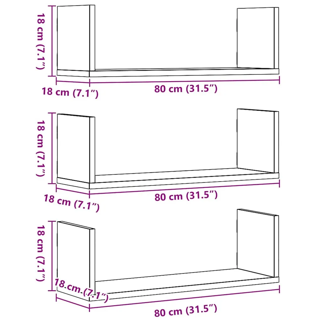 polki-scienne-3-szt-czarny-dab-80x18x18-cm-stan-nowy