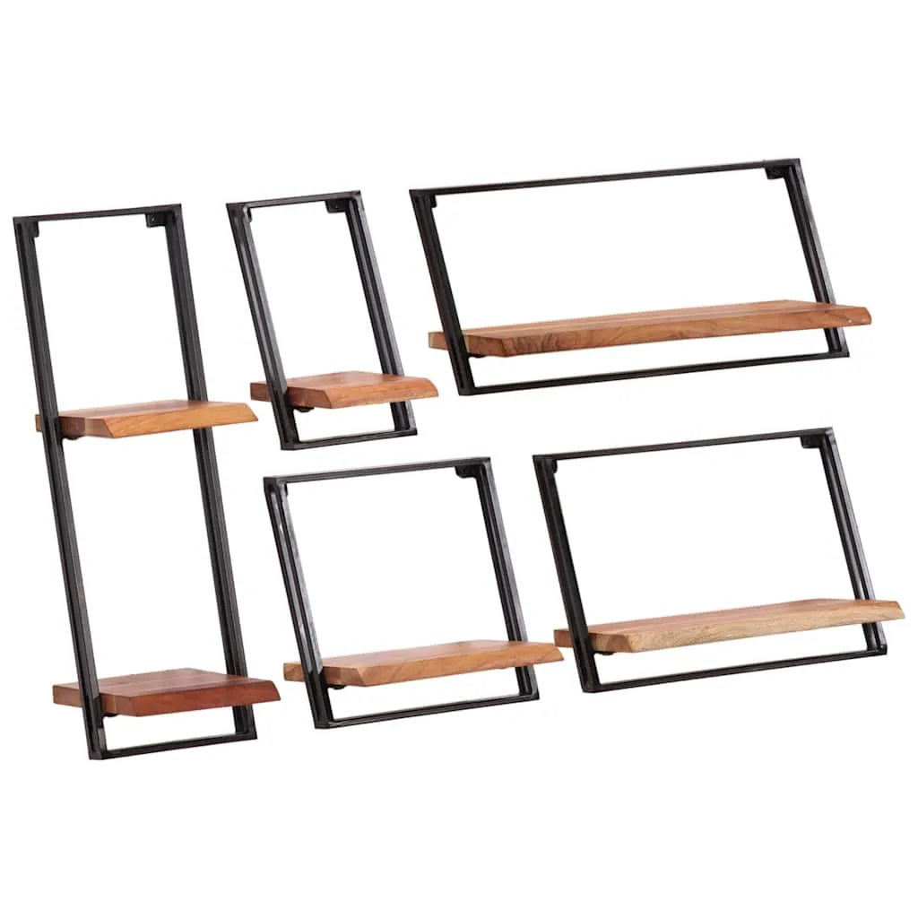 polki-scienne-5-szt-lite-drewno-akacjowe