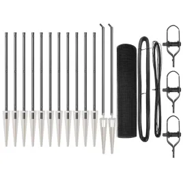 ogrodzenie-z-slupkami-szary-0-4-x-25-m-stal