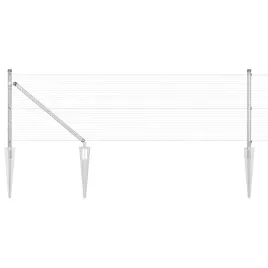 ogrodzenie-z-slupkami-srebrny-0-5-x-100-m-stal