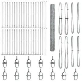 ogrodzenie-z-slupkami-srebrny-1-5-x-100-m-stal-pokryta-pcv