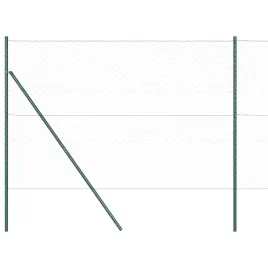 ogrodzenie-z-slupkami-zielony-1-5-x-100-m-stal-pokryta-pcv