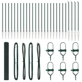 ogrodzenie-z-slupkami-zielony-1-4-x-50-m-stal