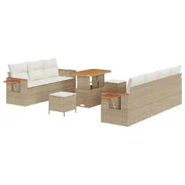 zestaw-sof-na-ogrod-z-poduszka-10-pcs-bezowy-polirattan