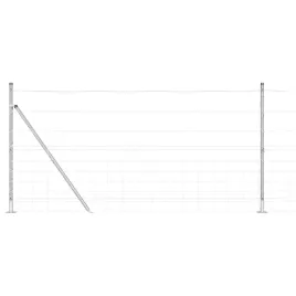 ogrodzenie-pastwiskowe-srebrny-50-x-1-2-m-stal-galwanizowana