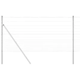 ogrodzenie-pastwiskowe-srebrny-50-x-1-2-m-stal-galwanizowana