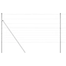 ogrodzenie-pastwiskowe-srebrny-50-x-1-2-m-stal-galwanizowana