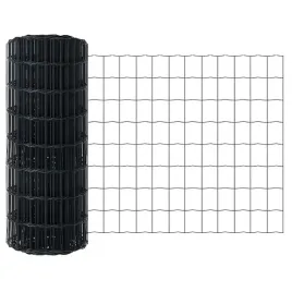 ogrodzenie-euro-szary-0-4-x-10-m-zelazo-pokryte-pvc