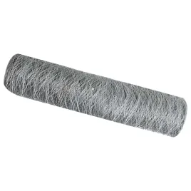 ogrodzenie-heksagonalne-srebrny-0-4-x-100-m-stal-galwanizowana