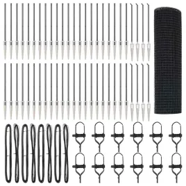 ogrodzenie-z-slupkami-szary-0-4-x-100-m-stal