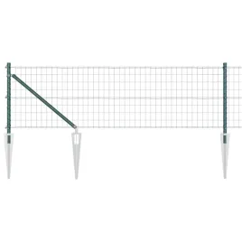 ogrodzenie-z-slupkami-zielony-0-6-x-25-m-stal