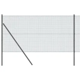 ogrodzenie-z-slupkami-szary-1-2-x-25-m-stal