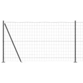 ogrodzenie-z-slupkami-szary-1-2-x-25-m-stal