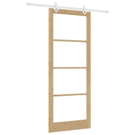 drzwi-przesuwane-brazowy-93-x-232-cm-drewno-i-metal