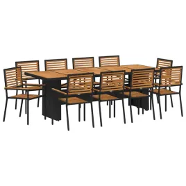 zestaw-do-jadalni-w-ogrodzie-11-pcs-czarny-240-x-90-x-75-cm