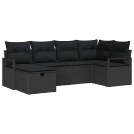 zestaw-sof-na-ogrod-6-pcs-czarny-232-x-122-x-85-cm-polirattan