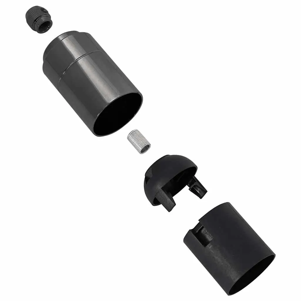 oprawki-do-lamp-2-szt-blyszczace-czarne-e27-stan-nowy