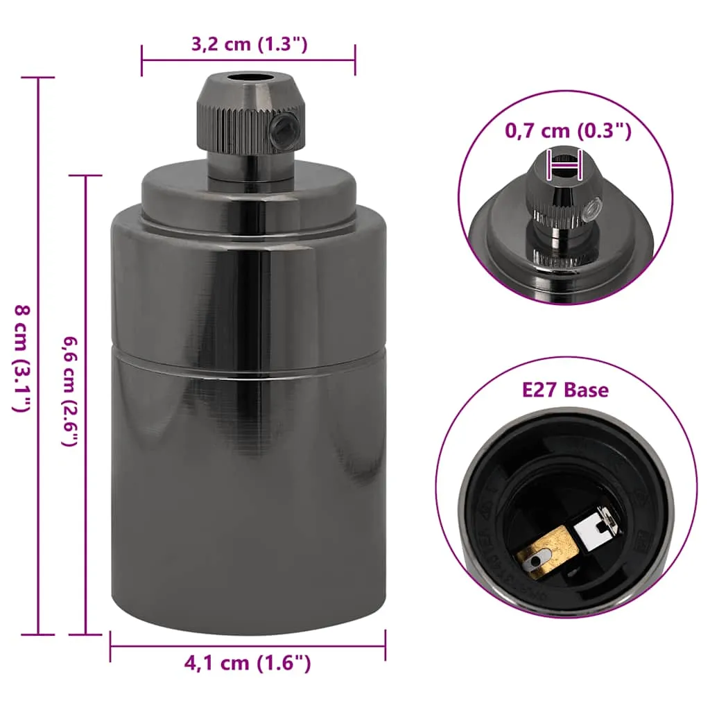 oprawki-do-lamp-2-szt-blyszczace-czarne-e27