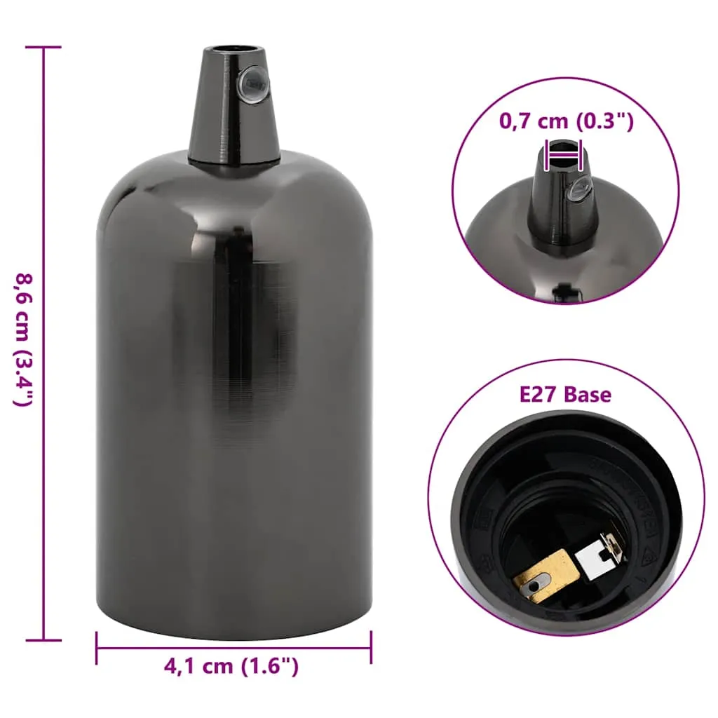 oprawki-do-lamp-2-szt-blyszczace-czarne-e27
