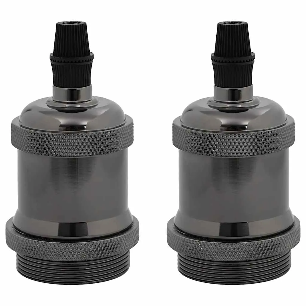 oprawki-do-lamp-2-szt-blyszczace-czarne-e27-stan-nowy