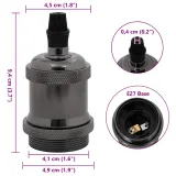 oprawki-do-lamp-2-szt-blyszczace-czarne-e27-stan-nowy-rodzaj-oprawa